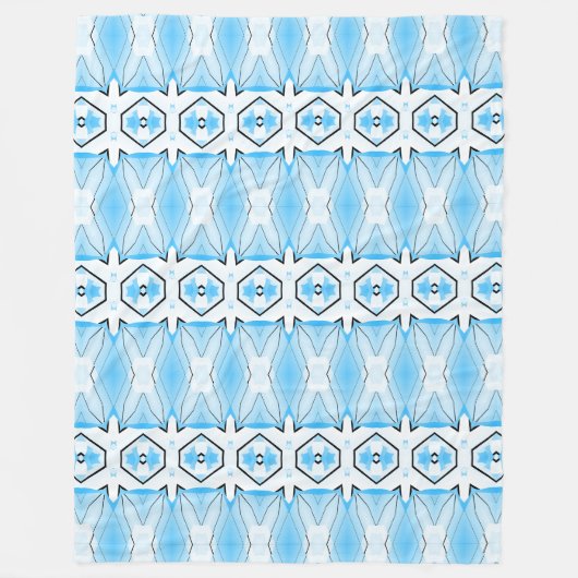 Fleece Blanket, Klassisches Stoffmuster (Vorderseite)