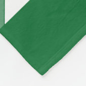 Fleece Blanket - Kleeblätter auf Plätzen (Ecke)