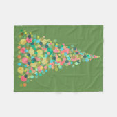 Fleece Blanket, kleiner Holiday-Baum (Vorderseite (Horizontal))
