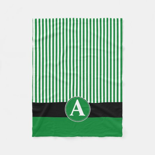 Fleece Blanket, kundenspezifische Monogramm (Vorderseite)