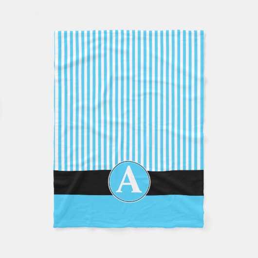 Fleece Blanket, kundenspezifische Monogramm (Vorderseite)