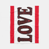 Fleece Blanket/Liebe (Vorderseite)