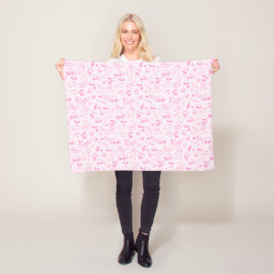 Fleece Blanket Light Pink