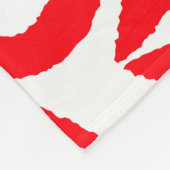 Fleece Blanket/Lippen (Ecke)