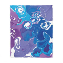Fleece Blanket Marmordesign.