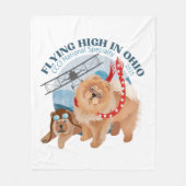 FLEECE BLANKET MIT 2025 CCCI NATL SPECIALTY LOGO (Vorderseite)