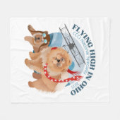 FLEECE BLANKET MIT 2025 CCCI NATL SPECIALTY LOGO (Vorderseite (Horizontal))