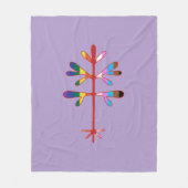 Fleece Blanket mit dem Rock Pride Sapling von SImo (Vorderseite)