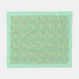 Fleece Blanket mit tropischem Wasserdesign