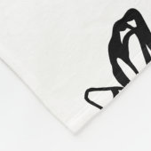 Fleece Blanket Moth Pattern (Ecke)