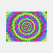Fleece Blanket Neon Explosion (Vorderseite (Horizontal))