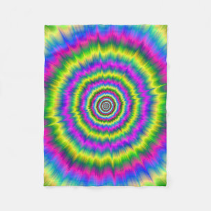 Fleece Blanket Neon Explosion