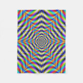 Fleece Blanket Neon Web (Vorderseite)