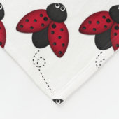 Fleece Blanket/Niedliche Ladybug (Ecke)