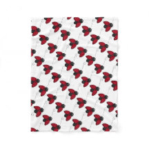 Fleece Blanket/Niedliche Ladybug