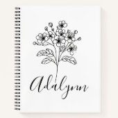 Fleece Blanket Notizblock (Vorderseite)