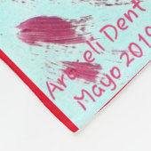 Fleece Blanket PASSIONRED (Ecke)