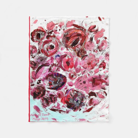Fleece Blanket PASSIONRED (Vorderseite)