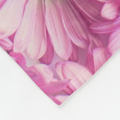 Fleece Blanket - Pink Gerbera Daisies (Ecke)