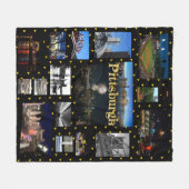Fleece Blanket Pittsburgh Foto (Vorderseite (Horizontal))
