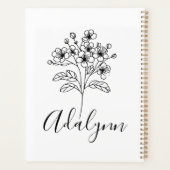 Fleece Blanket Planer (Rückseite)