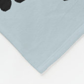 Fleece Blanket - Polydactyl Paw Prints (Ecke)