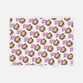 Fleece Blanket/Princess (Vorderseite (Horizontal))