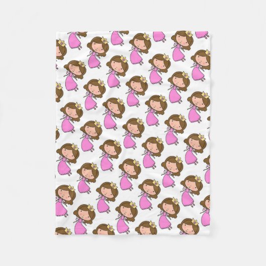 Fleece Blanket/Princess (Vorderseite)