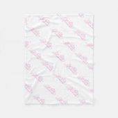 Fleece Blanket/Prinzessin mit Krone (Vorderseite)