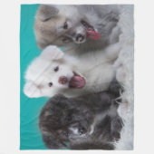 Fleece Blanket/Puppies (Vorderseite)