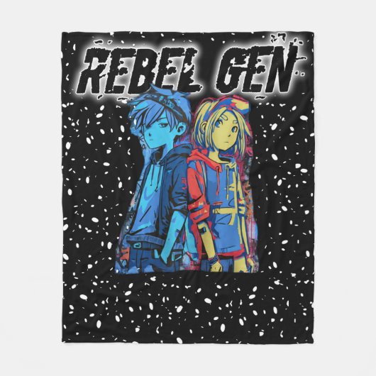Fleece Blanket Rebellion78 Rebel Gen (Vorderseite)