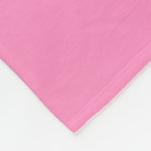 Fleece Blanket/Rosa Rose (Ecke)