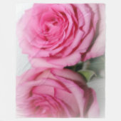 Fleece Blanket/Rose (Vorderseite)