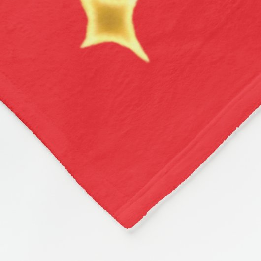 Fleece Blanket Santa Clause (Ecke)