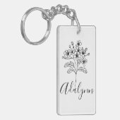 Fleece Blanket Schlüsselanhänger (Vorderseite links)