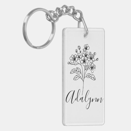 Fleece Blanket Schlüsselanhänger (Vorderseite links)