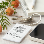 Fleece Blanket Schlüsselanhänger (Vorderseite rechts)