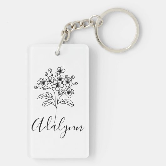 Fleece Blanket Schlüsselanhänger (Rückseite)