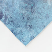 Fleece Blanket, Schneekönig. Winterschön (Ecke)