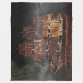 Fleece Blanket - Segelschiff (Vorderseite)