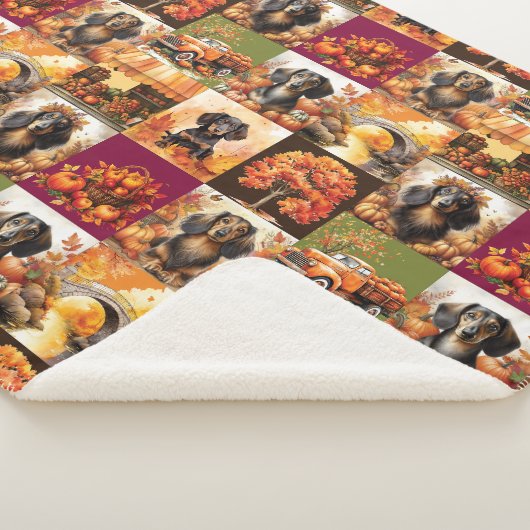 Fleece Blanket Sherpadecke (3/4)