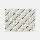 Fleece Blanket/Skulls (Vorderseite (Horizontal))