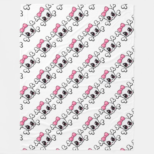 Fleece Blanket/Skulpturen mit Bow (Vorderseite)