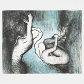 FLEECE BLANKET studio miiri (Vorderseite (Horizontal))