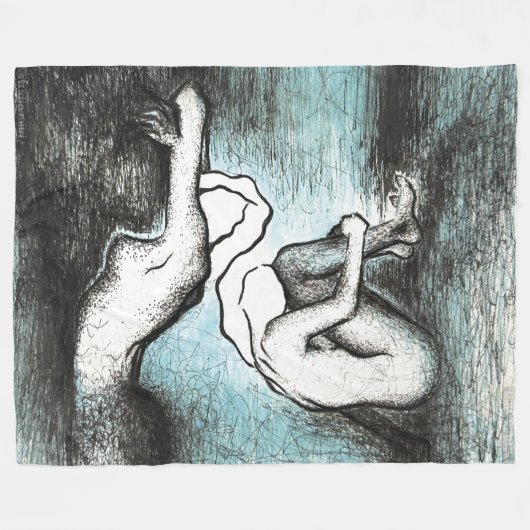 FLEECE BLANKET studio miiri (Vorderseite (Horizontal))