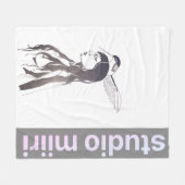 FLEECE BLANKET studio miiri (Vorderseite (Horizontal))