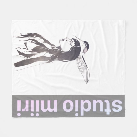 FLEECE BLANKET studio miiri (Vorderseite (Horizontal))