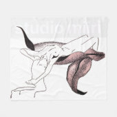 FLEECE BLANKET studio miiri (Vorderseite (Horizontal))