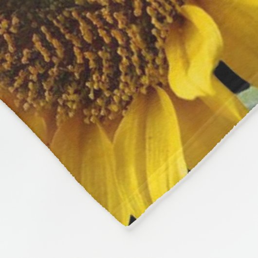 Fleece Blanket Sunflower (Ecke)