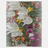 Fleece Blanket/Tulips (Vorderseite)